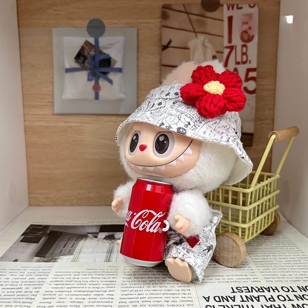 Handmade Coca-Cola Series Labubu Outfit Figures - Image 4