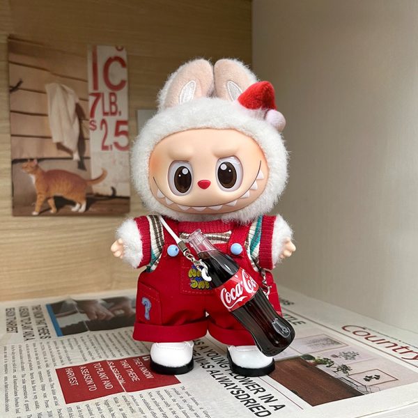 Handmade Coca-Cola Series Labubu Outfit Figures - Image 3